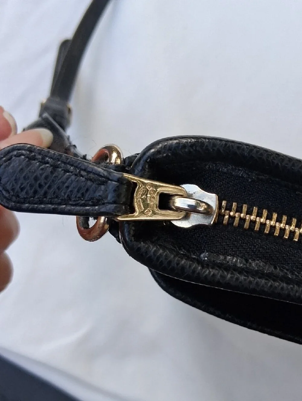 Coach Brown Signature Monogram Crossbody Bag